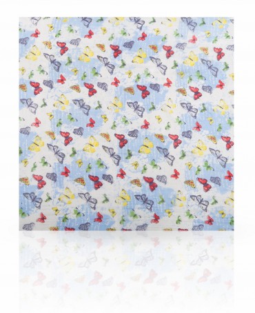 Палантин Женский S-VINATGE.BUTTERFLY/BLUE